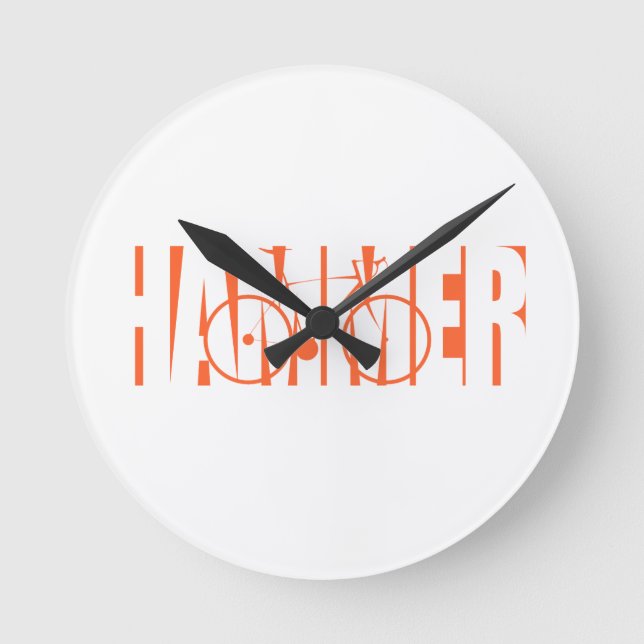 Reloj Redondo Mediano Hammer (Anverso)