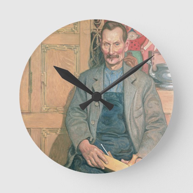 Reloj Redondo Mediano Hans Arnbom, el carpintero (Anverso)