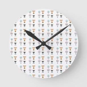 Reloj Redondo Mediano Hanukkah Religión Judaísmo judaico judío