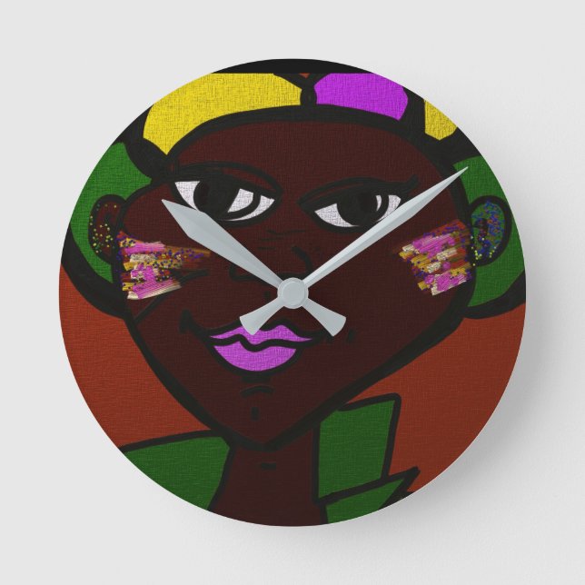 Reloj Redondo Mediano Happy Sweethearts' Day (Anverso)