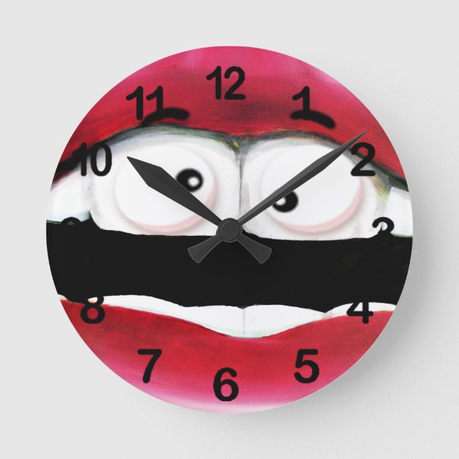 Reloj Redondo Mediano HappyHourTime !_ (Anverso)