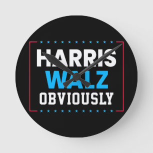Reloj Redondo Mediano Harris Walz Obviamente