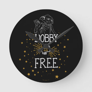 Reloj Redondo Mediano Harry Potter | Dobby Is Free