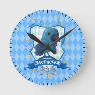Reloj Redondo Mediano Harry Potter Encantador Escudo RAVENCLAW™