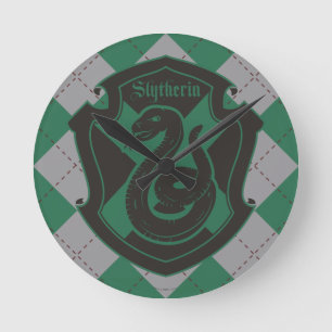 Reloj Redondo Mediano Harry Potter Slytherin House Pride Crest