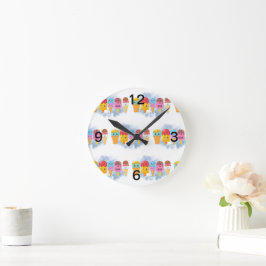 Reloj Redondo Mediano helado