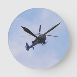 Reloj Redondo Mediano Helicóptero Gazelle