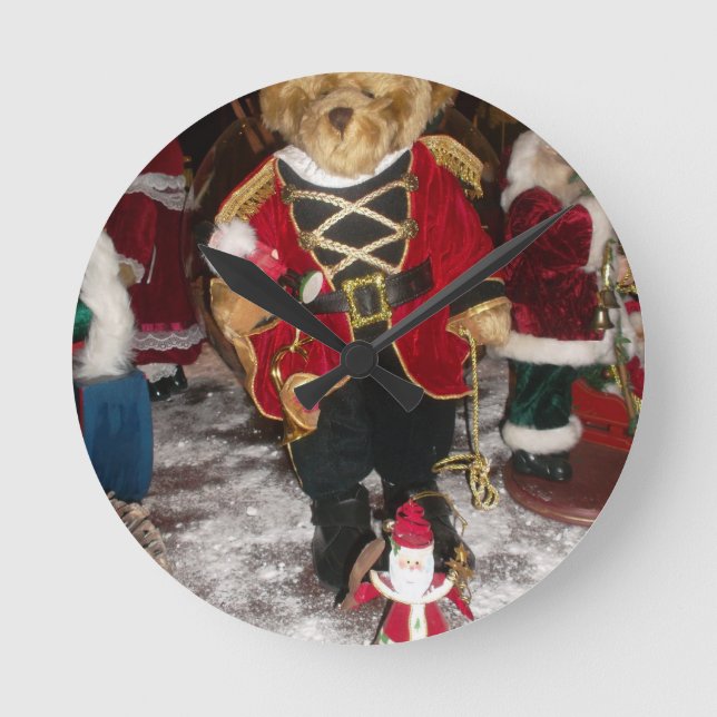 Reloj Redondo Mediano Hermosos regalos de Navidades (Anverso)