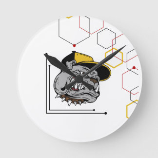 Reloj Redondo Mediano Hexagon-Pitti