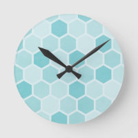 Hexagons verde azulados