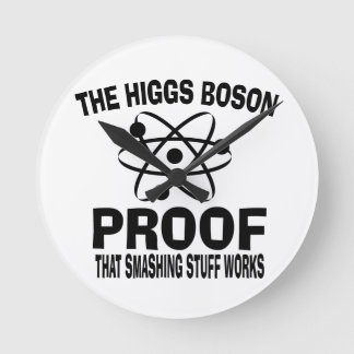 Reloj Redondo Mediano Higgs Boson Funciona