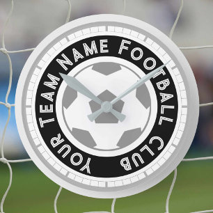 Reloj Redondo Mediano Hinchas de fútbol o hinchas de fútbol