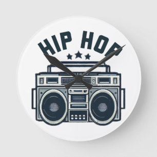Reloj Redondo Mediano Hip hop