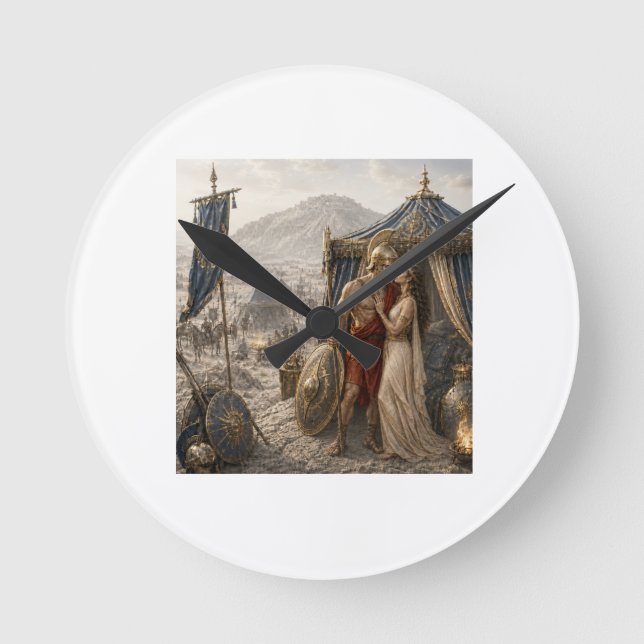 Reloj Redondo Mediano Historia antigua (Anverso)