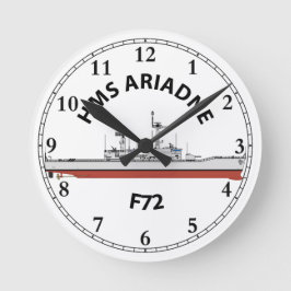 RELOJ REDONDO MEDIANO HMS ARIADNE - F72 - ORIG LÍDER