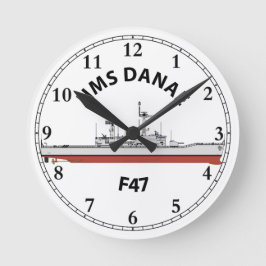 RELOJ REDONDO MEDIANO HMS DANAE - F47 - ORIG LÍDER