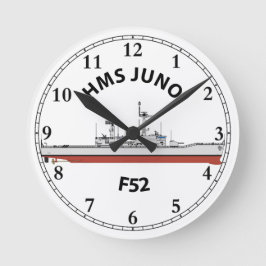 RELOJ REDONDO MEDIANO HMS JUNO - F52 - ORIG LÍDER