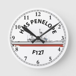 RELOJ REDONDO MEDIANO HMS PENELOPE - F127 - ORIG LÍDER