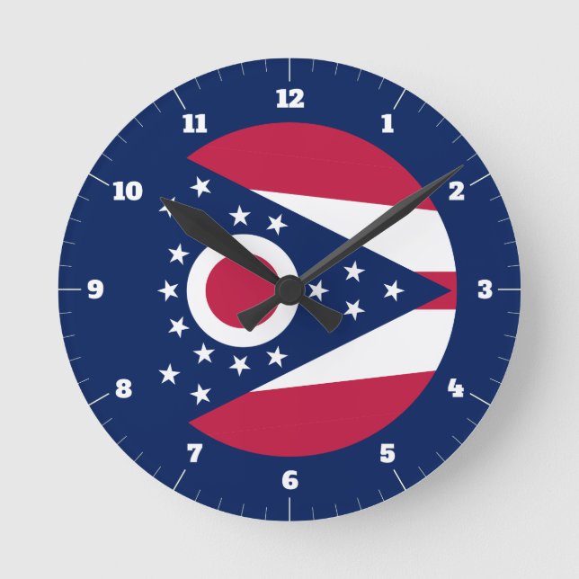 RELOJ REDONDO MEDIANO HOIO STATE FLAG (Anverso)