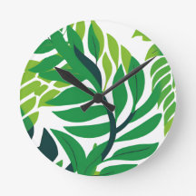 Hojas y plantas tropicales