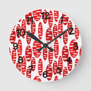 Reloj Redondo Mediano Holey Ovals