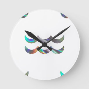 Reloj Redondo Mediano holograma Aquarius