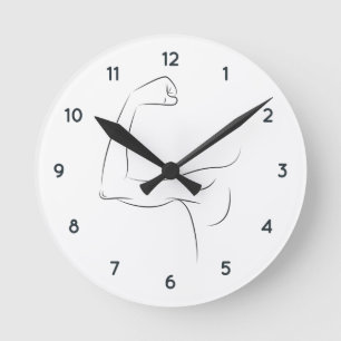 RELOJ REDONDO MEDIANO HOMBRE MÁS FUERTE QUE CONOZCO