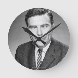 Reloj Redondo Mediano Hombre que hace la cara