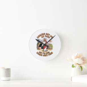 Reloj Redondo Mediano Hombres Jesús saliendo de mi cueva