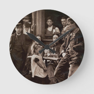 Reloj Redondo Mediano Hookey Alf de Whitechapel, a partir de la 'vida en