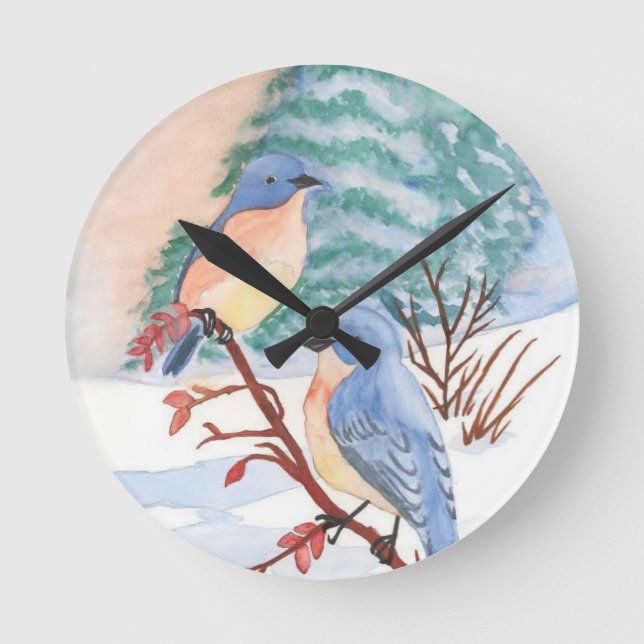 Reloj Redondo Mediano Horloge en Acrylique (Anverso)