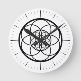 Reloj Redondo Mediano horloge fleur de vie v2