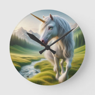Reloj Redondo Mediano horloge Licorne