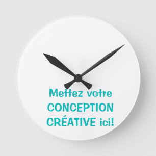 Reloj Redondo Mediano Horloge personnalisée