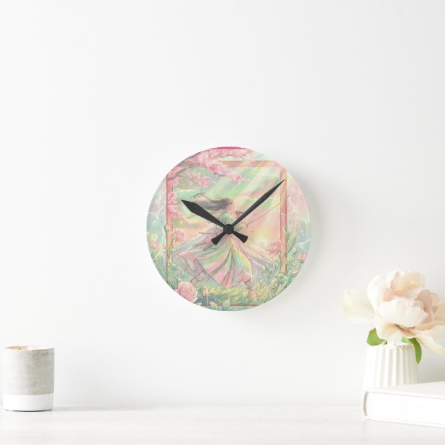 Reloj Redondo Mediano Horloge ronde Sakura (Hogar)