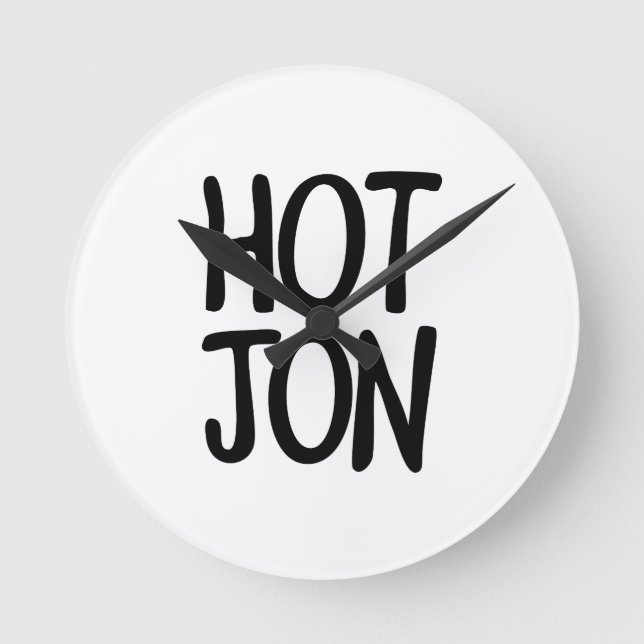 RELOJ REDONDO MEDIANO HOT JON (Anverso)