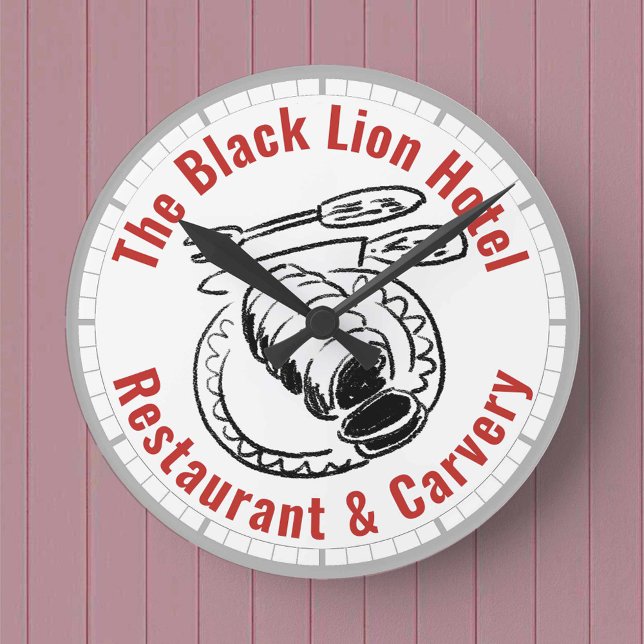 Reloj Redondo Mediano Hotel o Pub Restaurant Dining Room o Carvery (Subido por el creador)