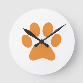 Reloj Redondo Mediano Huella de pata