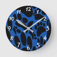 Huella de perro abstracta