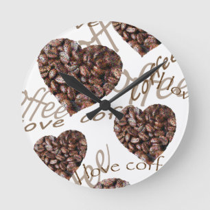 Reloj Redondo Mediano I Love Coffee!!