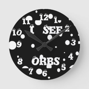 Reloj Redondo Mediano I See Orbs-wall clock