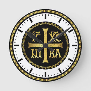 Reloj Redondo Mediano ICXC Jesús II