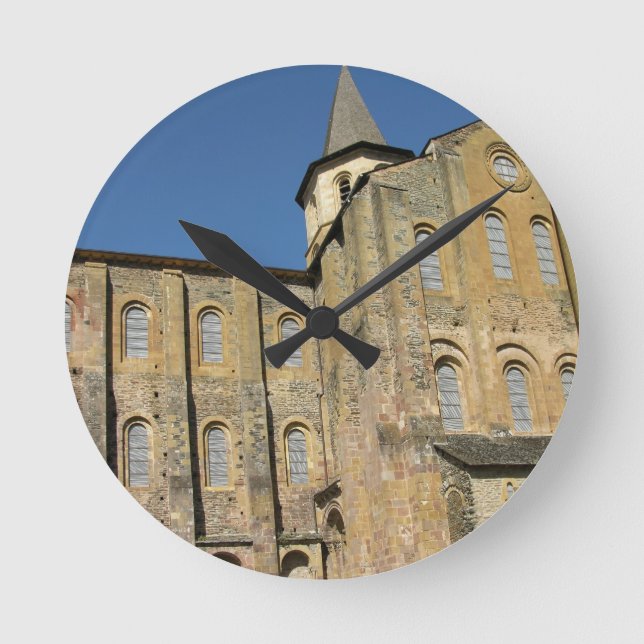 Reloj Redondo Mediano Iglesia de St. Foy, c.1050 comenzado del abad (Anverso)