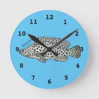 Ilustracion de personalizado de peces de mero de j