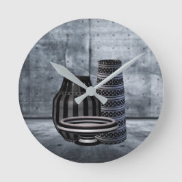 Reloj Redondo Mediano Impresiones Kaleidoscope