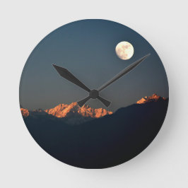 Reloj Redondo Mediano India - Sikkim, Pelling sunset