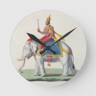 Reloj Redondo Mediano INDRA o Devendra, del "francaise de L'Inde…",