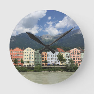 Reloj Redondo Mediano Innsbruck Ciudad austriaca del Tirol