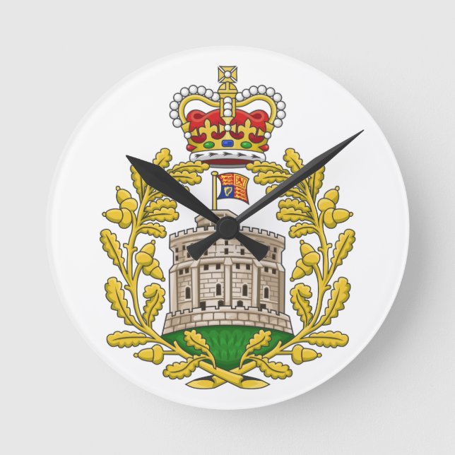 Reloj Redondo Mediano Insignia de la casa de Windsor (Anverso)