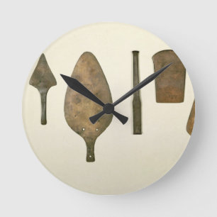 Reloj Redondo Mediano Instrumentos de cobre, Harappa, 2300-1750 A.C.